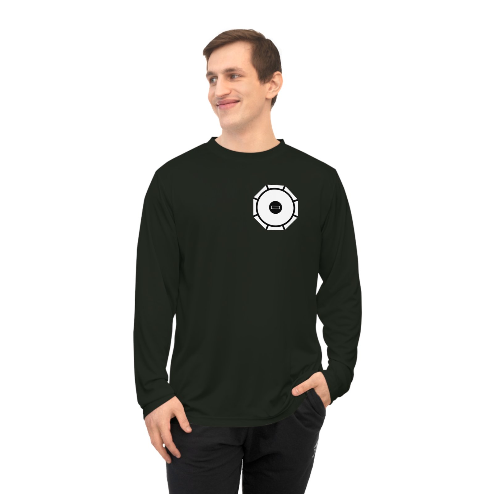 Performance Long Sleeve BlaccSmith Tee - Black - Image 4